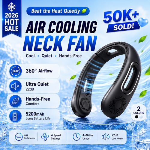 Air Cooling Neck Fan