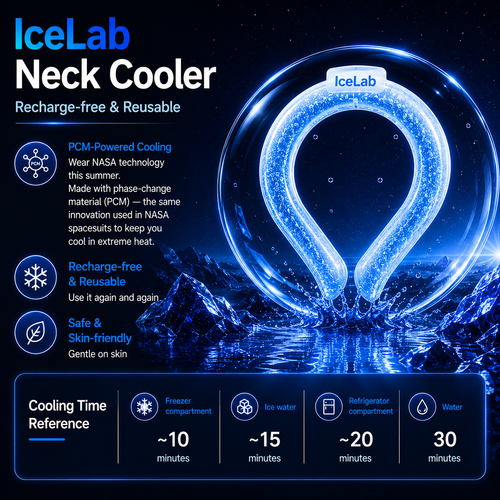 IceLab Neck Cooler — NASA-Grade PCM
