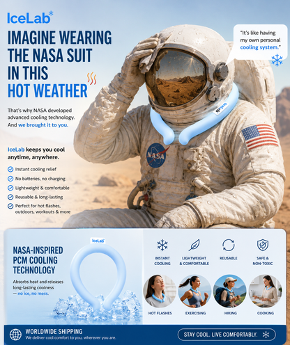 IceLab Neck Cooler — NASA-Grade PCM