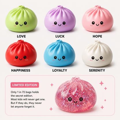 The Viral Dumpling Squishies