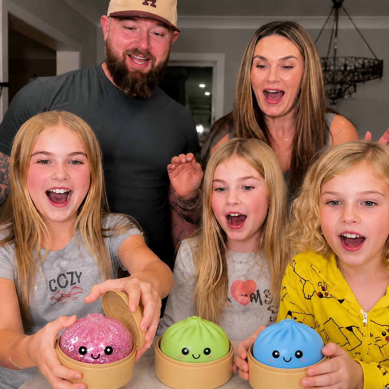 The Viral Dumpling Squishies