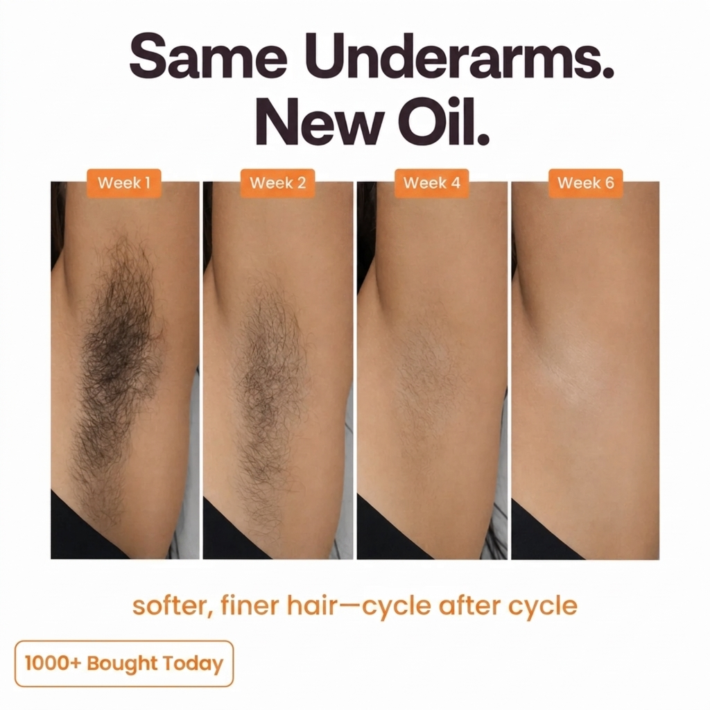 Cyperus Rotundus Oil Hair Reduction Oil – Smooth, Hair-Free Skin