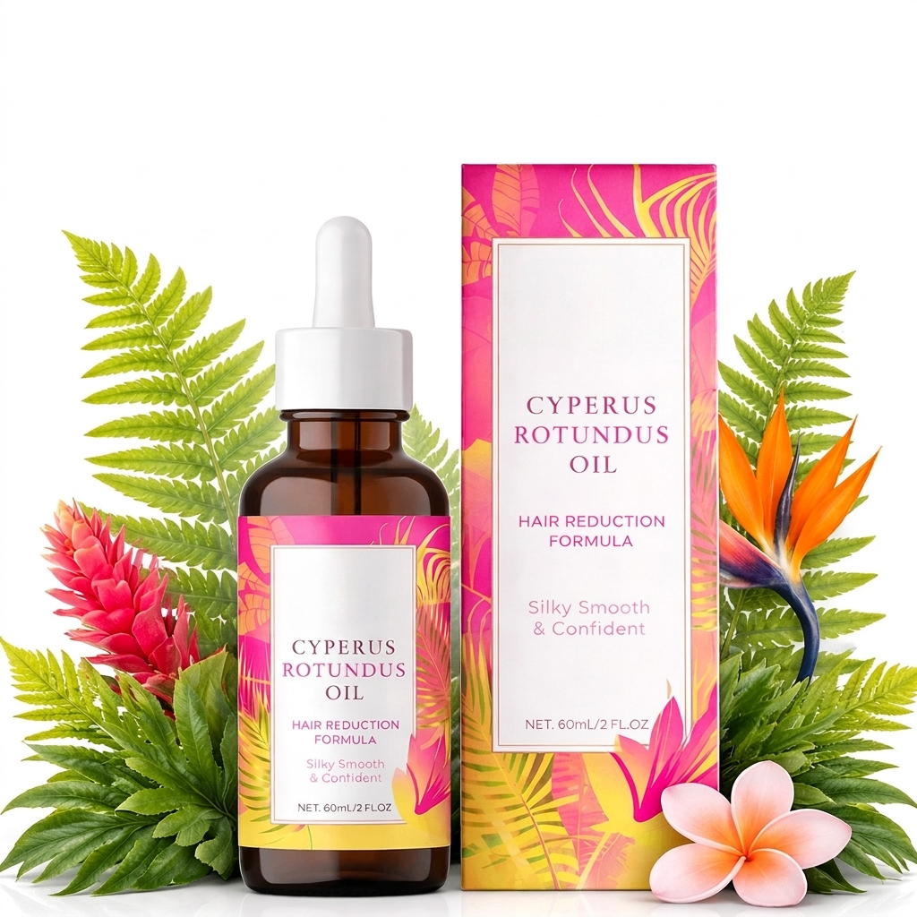 Cyperus Rotundus Oil Hair Reduction Oil – Smooth, Hair-Free Skin
