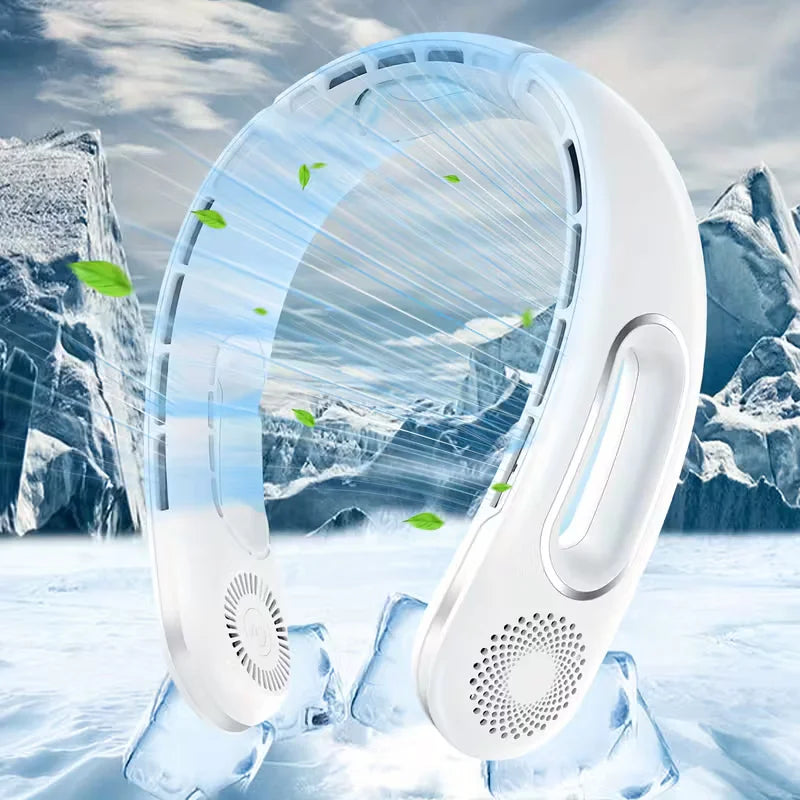 Air Cooling Neck Fan